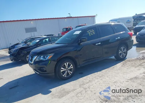 2017 Nissan Pathfinder Sv from USA, damaged, VIN 5N1DR2MM1HC663924